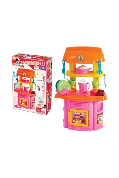 DEDE DEDE Candy & Ken Chef Kitchen Set Toym-8 pcs