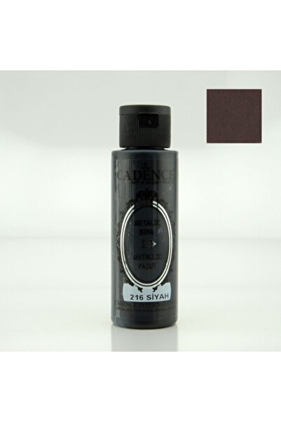 Cadence 216 Siyah 70ml Metalik Boya