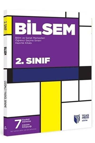Genel Markalar 2. Sınıf Bilsem Çözümlü 7 Fasikül Deneme / Kolektif / Teas Pre...