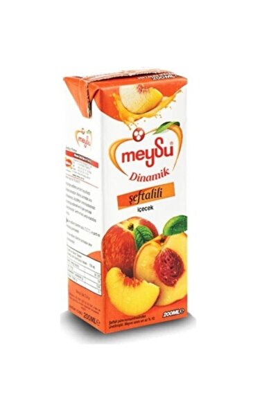 Meysu Dinamik Meyve Suyu Şeftali 200 Ml X 54 Adet (2 Koli)