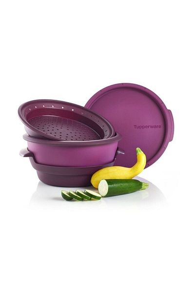Tupperware Micro Gourmet Micro Wave Container Purple