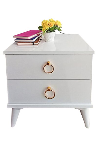 Viola Consept Komidin / Şifonyer 2 Çekmece Altın / Yatak Odası / Genç Odası /...