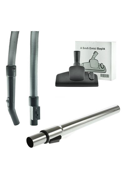 Arçelik S 4120 Kangaroo Vacuum Cleaner and Metal Pipe Suction Hose Set