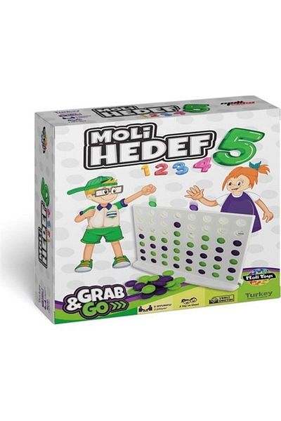 Moli Toys لعبة الهدف 5 مولي الهدف 5 لعبة الذكاء المنطقي والاستراتيجية