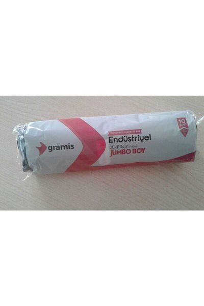 GRAMİS 20 Rolls" Black Garbage Bag 80x110 Cm 400 Gr/roll