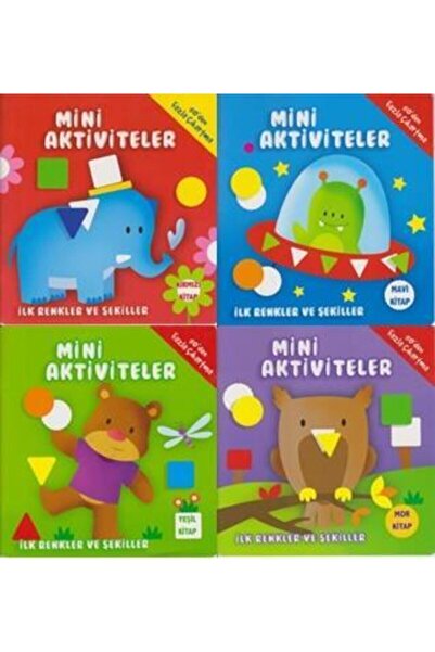 Parıltı Yayıncılık Çocuklar Için 4 Lü Mini Aktiviteler Seti