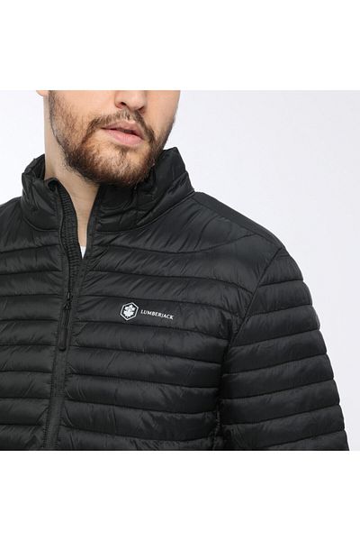 lumberjack Άσσος 00509187 100565497   Perry Coat Ανδρικό Παλτό Μαύρο