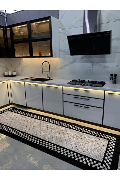 Brillant Bang Model Kaymaz Taban Leke Tutmaz Mutfak Halısı
