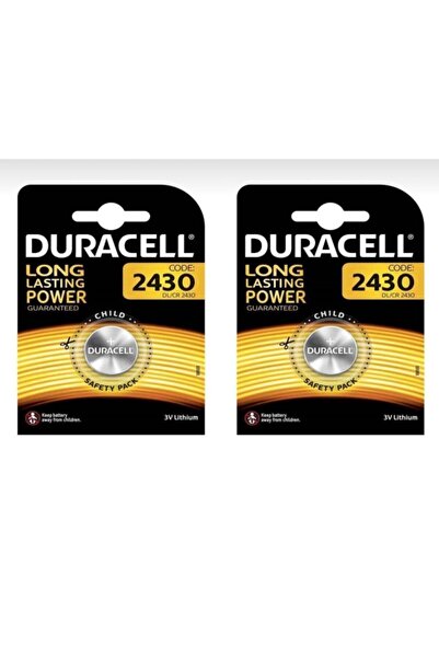 Duracell Cr 2430 Lıthıum 3v Pil 2'li