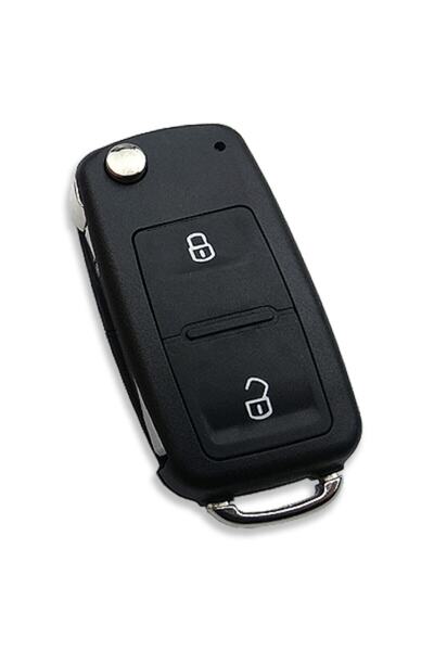 Volkswagen Amarok Kumanda 2 Tuşlu Anahtar Kabı Sustalı Anahtar Logolu