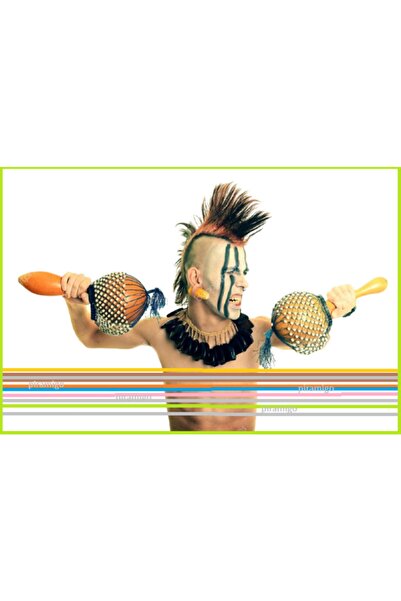 PİRAMİGO Etnik Boncuklu Marakas