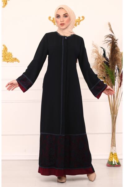 benim olayım Ferace Modeli Dantel Detaylı Çok Şık