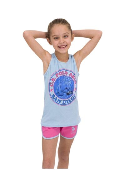 U.S. Polo Assn. Costum Albastru Pal Fata 858-g