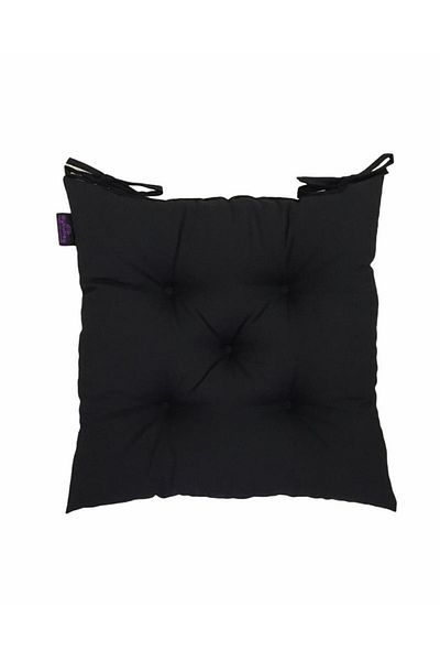 Bykutlay Home Collection Μαξιλάρι καρέκλας Black Tone 40*40 cm