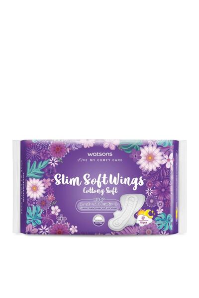 Watsons Slim Soft Wings Cottony Soft 29 cm Uzun Ped 18 Adet ve Çiçek Bahçesi ...