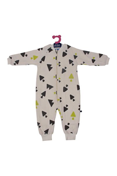 Sevi Bebe Unisex Baby Beige Triangle Pattern Sleeping Bag Art-307