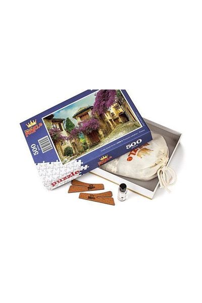 King Of Puzzle Provence Streets France Wooden Puzzle 500 Pieces