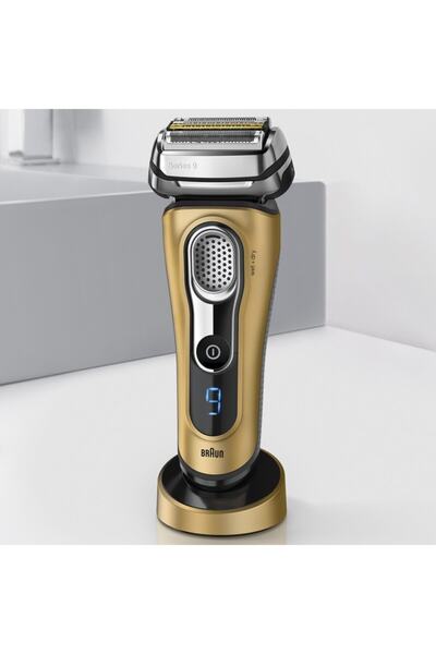Braun Series 9 9299s Erkek Folyo Tıraş Makinesi, Islak Ve Kuru, Deri Seyahat Kılıfı Ile - Altın