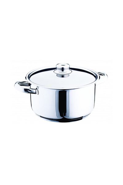 gülsan Mega Deep Steel Pot with Handle 18X10 cm 2.1 Lt