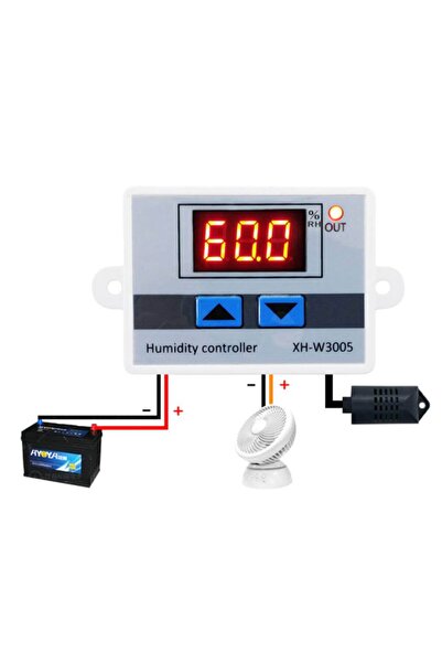 MYROBOTECH Xh-w3005 Dijital Nem Kontrol Cihazı - 12v 120w
