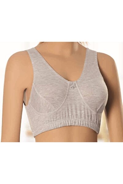 A&K ZÜMRA Sutien pentru mamă din bumbac pieptănat pe jumătate