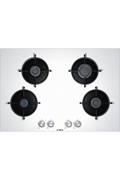 Bosch Pnp7b2o10o 75 Cm Doğalgazlı Beyaz Cam Ankastre Ocak