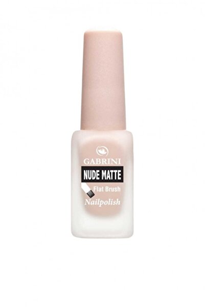 Gabrini Nude Mat Oje - Nude Matte Nail Polish 01 8696814079015