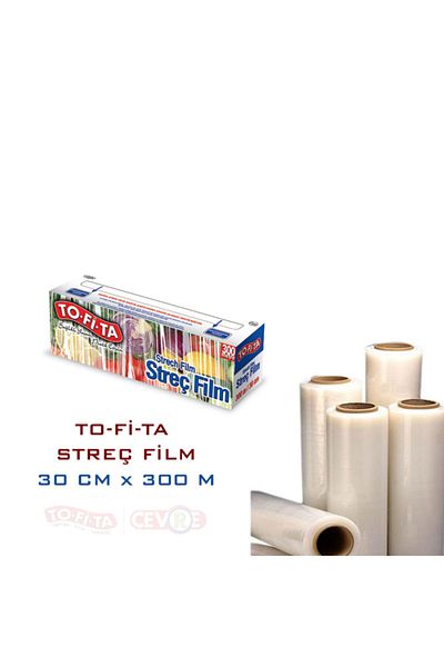 TO-Fİ-TA toptanfiyattarifesi PVC Stretch Film - 30 cm x 300 Meters