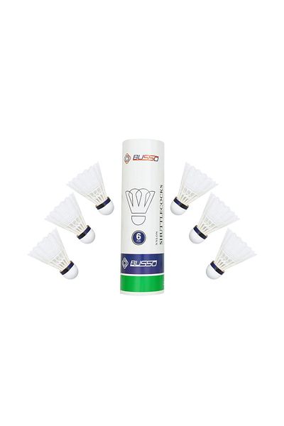 BUSSO BS-509 Nylon μπάλα μπάντμιντον 6 τεμαχίων