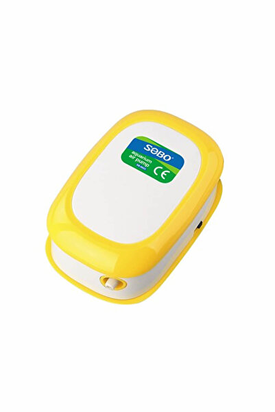 Sobo Akvaryum Sb-9903 Sarı-Beyaz Hava Motoru Tek Çıkış