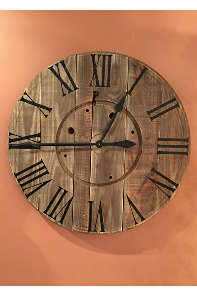 Markakanvas Yuvarlak Duvar Saati MKSaat (758)