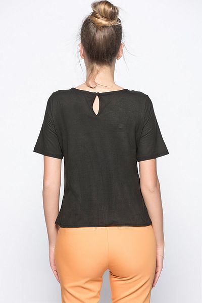 Koton Women's Black Blouse 5YAK62970CK