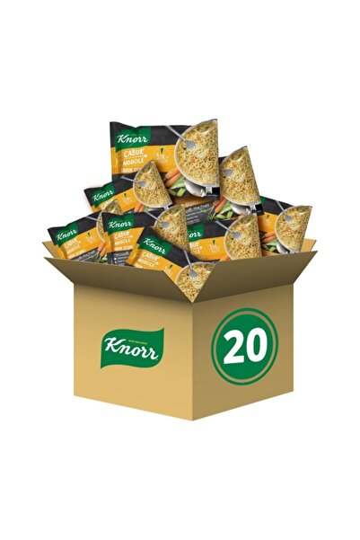 Knorr Tavuk Çeşnili Çabuk Noodle 20'li