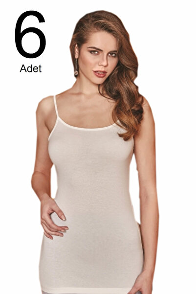 Berrak Жіночий Екрю 6-пакетний довгий атлет ELF568BER8037CCM6