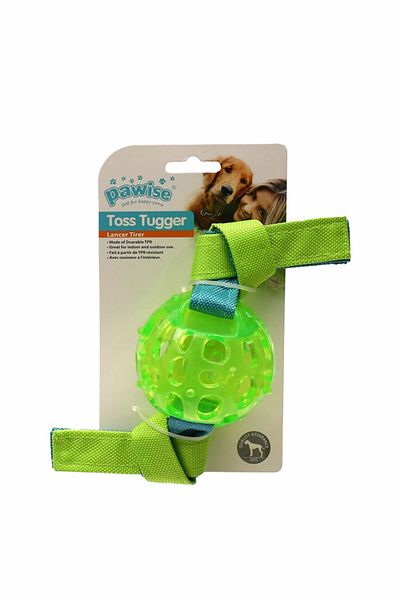 Pawise Rubber Throwing Ball Dog Toy
