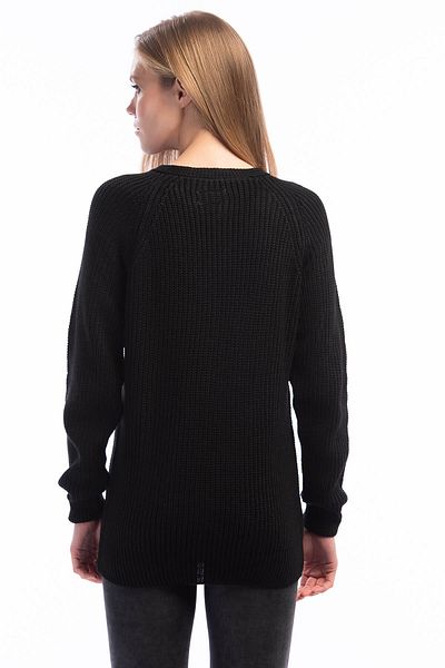 Lee Cooper Women's Hilary Boat Neck Sweater Black 191 LCF241002