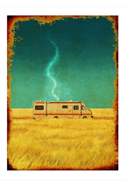 Cakatablo Tablou din lemn 25cmX35cm Breaking Bad