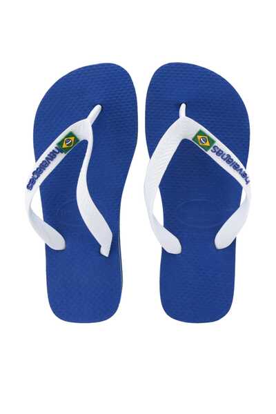 Havaianas BRASIL LOGO ΠΑΝΤΟΦΛΕΣ ΠΑΝΤΟΦΛΕΣ Παιδικές Μπλε Unisex Παιδικές Παντό...