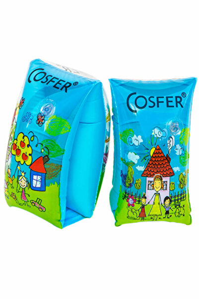 Cosfer KL013-M Şişme Kolluk - Mavi