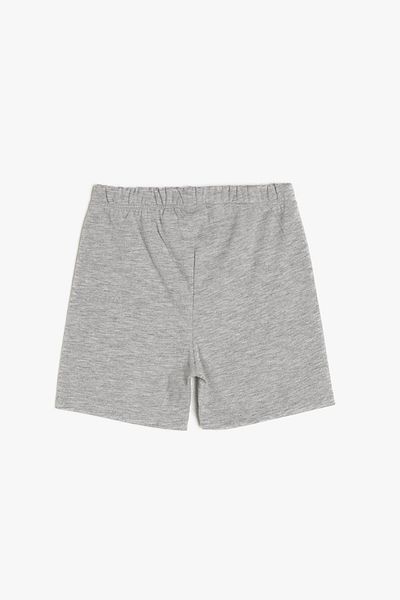 Koton Gray Baby Boy Printed Shorts