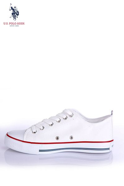 U.S. Polo Assn. White Women's Shoes PENELOPE