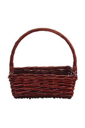 euro flora kulplu hasir sepet 27x18x30 cm fiyati yorumlari trendyol