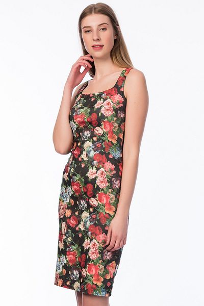 Laranor Rochie creion cu imprimeu pentru femei 16L4717