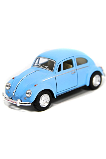 Kinsmart 1967 Mavi Volkswagen Beetle Oyuncak Araba (1:32 Metal) /
