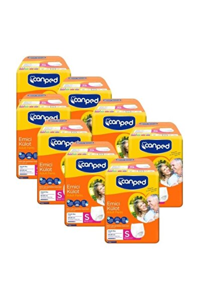 Canped سراويل داخلية ماصة مقاس صغير 10 قطع × 8 قطع (80 قطعة)