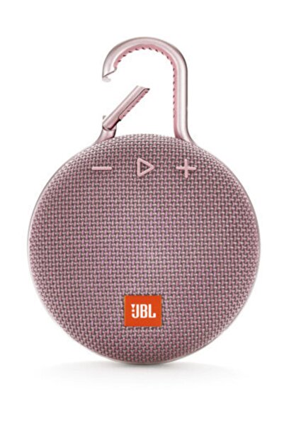 JBL Clip 3 Ipx7 Su Geçirmez Taşınabilir Bluetooth Hoparlör Pembe