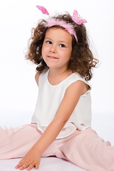 Pitti Girl's White Blouse 91001