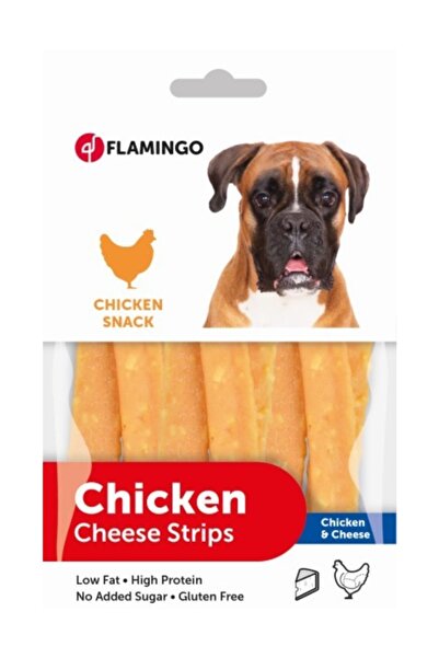 Flamingo Chicken Peynirli Köpek Ödül Çubuk 85GR Ödülü 85 gr Skt:11/2025