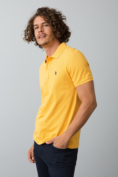 U.S. Polo Assn. Tricou cu gât polo pentru bărbați G081GL011.000.591733