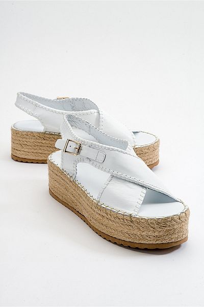 LuviShoes Sandale de damă Bellezza, piele naturală, piele naturală